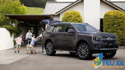 Ford Everest 2022 thế hệ mới chính thức ra mắt