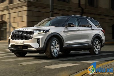 Ford Explorer 2023 sắp ra mắt với màn hình thông tin giải trí khổng lồ