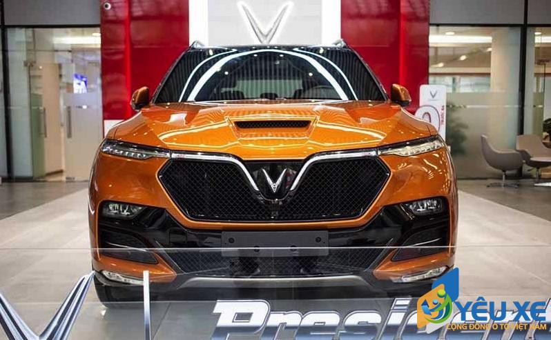 Dau xe vinfast president