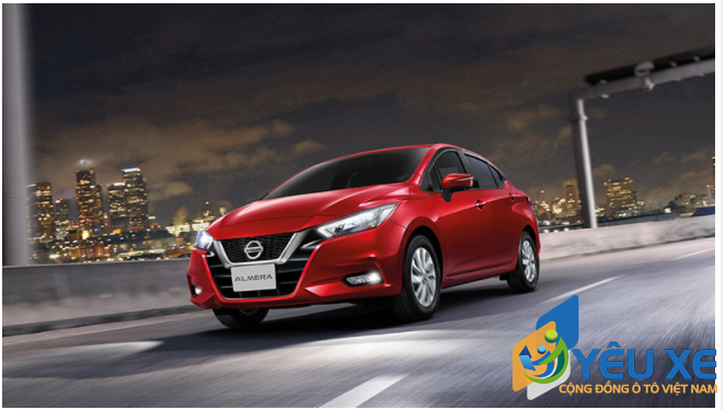 Nissan Sunny ra mắt thê hệ mới đổi tên thành Almera 2021