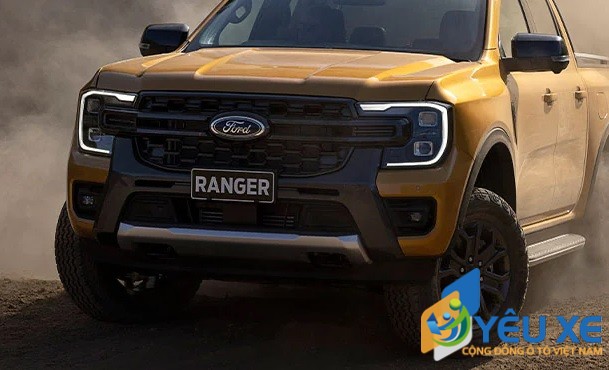 bo den pha led cua ford ranger 2022 2023