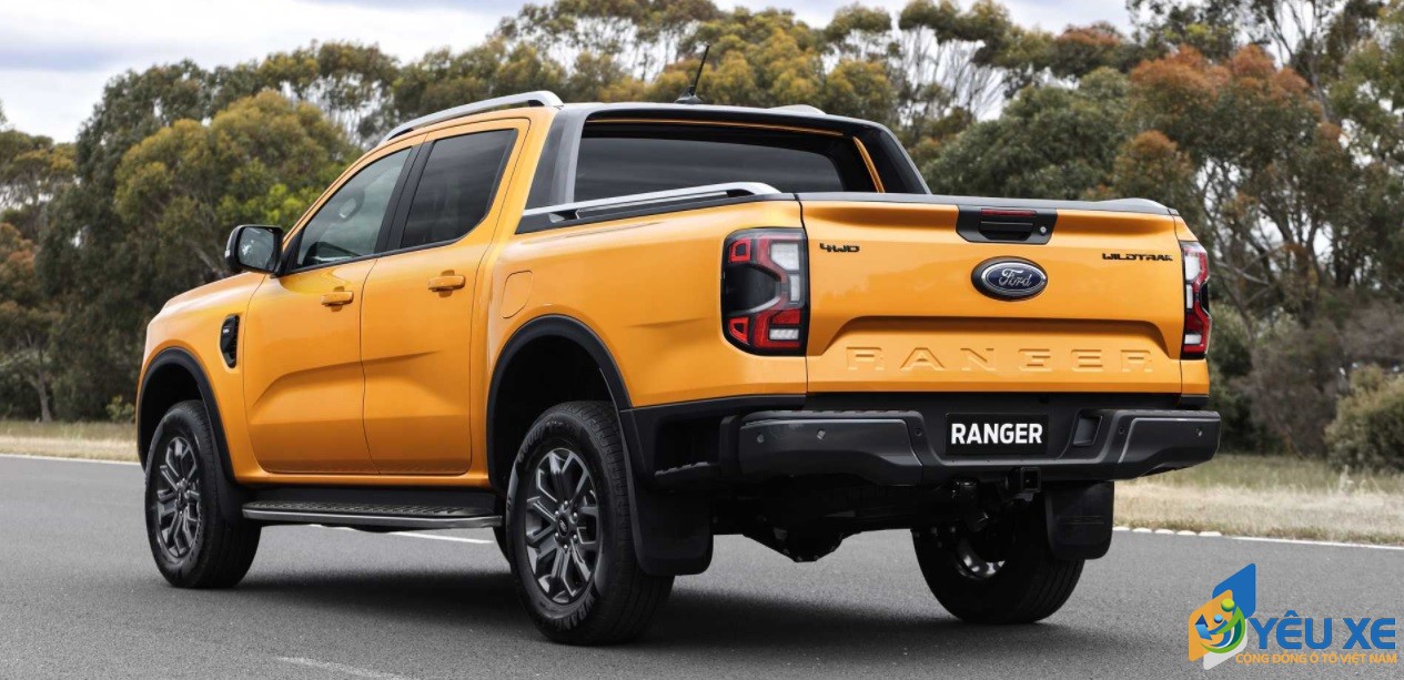 than xe ford ranger wildtrak 2022 moi